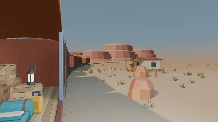 Вторая 3D-проба: вагон